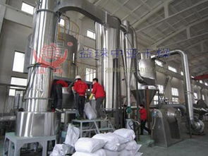 碳酸鈣技術研發新突破 益球中亞SXG-10型旋轉閃蒸干燥機高效發貨